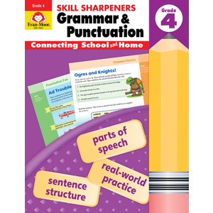 Skill Sharpeners: Grammar & Punctuation, Grade 4 - Activity Book