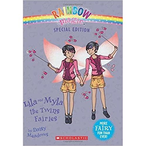 Lila and Myla the Twins Fairies-Rainbow Magic Special Edition