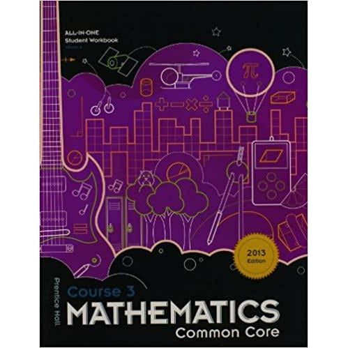 Prentice Hall Mathematics Course 3