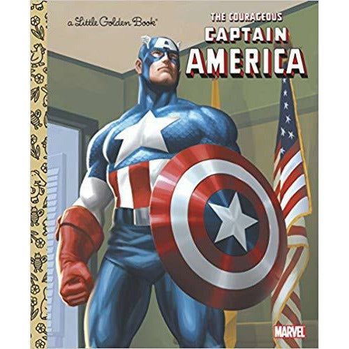 The Courageous Captain America (Marvel: Captain America) (Little Golden Book) - Hardcover
