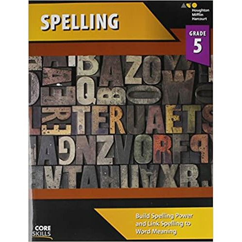 Steck-Vaughn Core Skills Spelling: Workbook Grade 5