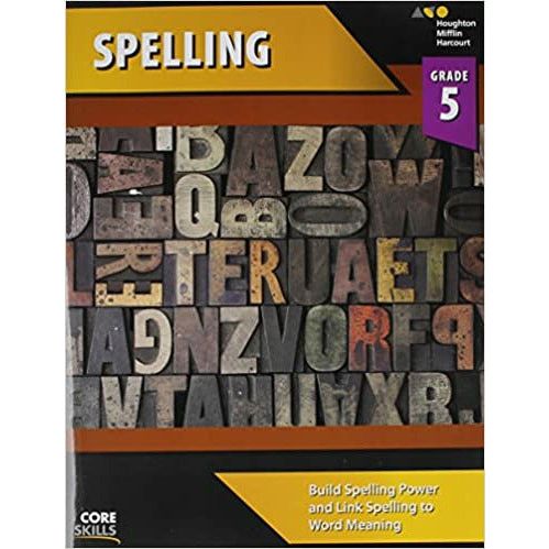 Steck-Vaughn Core Skills Spelling: Workbook Grade 5