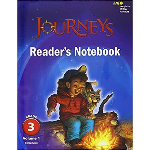 Journeys Reader's Notebook Grade 3, Volume 1