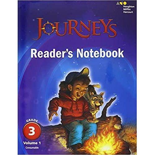 Journeys Reader's Notebook Grade 3, Volume 1
