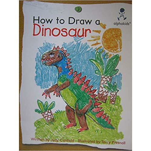 How to draw a dinosaur (Alphakids)