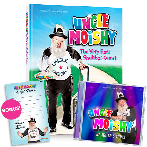 Uncle Moishy Book + CD