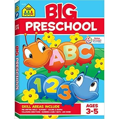 School Zone - Big Preschool Workbook - Ages 4 and Up