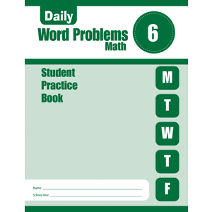 DAILY WORD PROBLEMS, GRADE 6 STUDENT BOOK 5 PACK