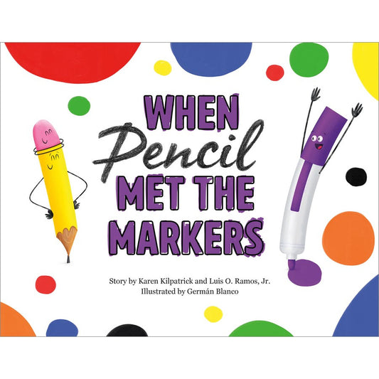 When Pencil Met the Markers-Hardcover