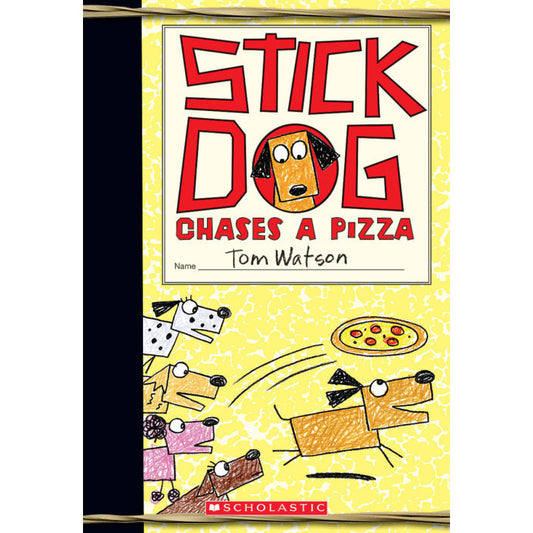 Stick Dog: Stick Dog Chases a Pizza