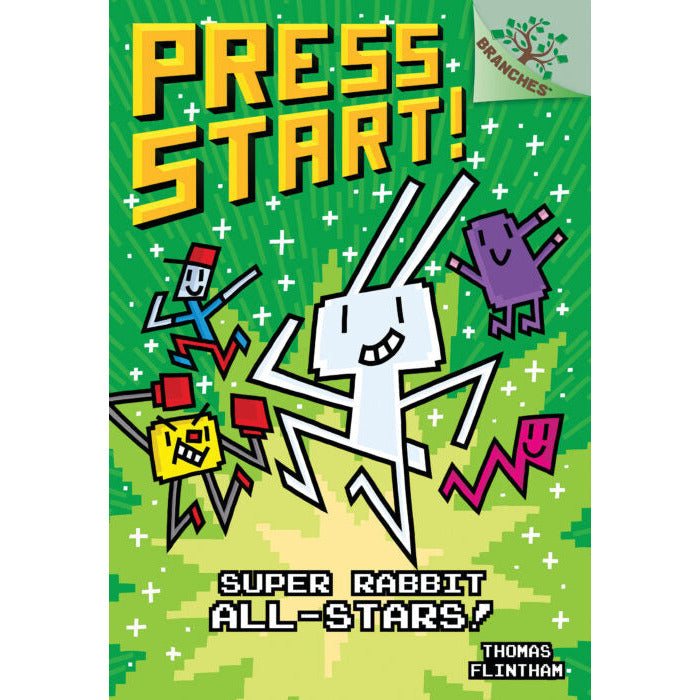 Super Rabbit All-Stars!: A Branches Book (Press Start! #8)