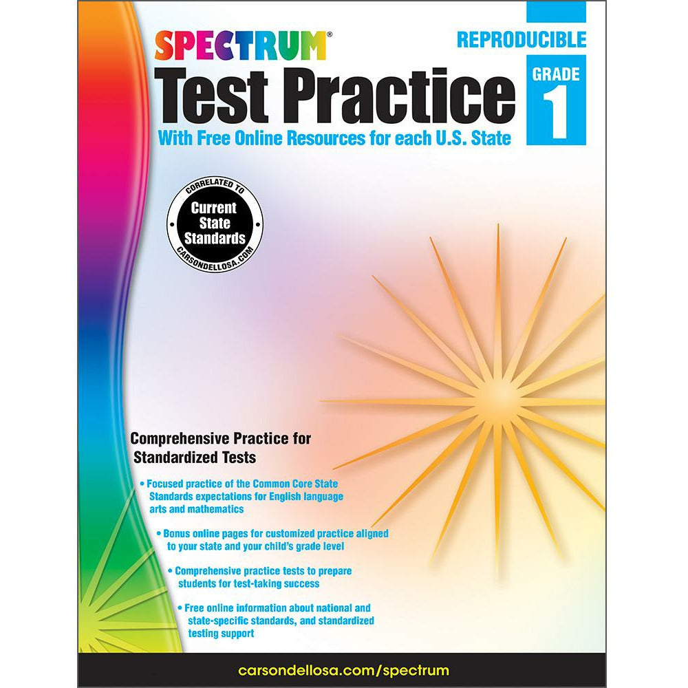 Spectrum Test Practice Grade 1