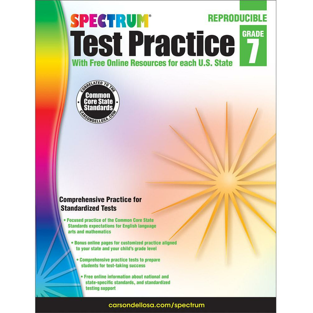 Spectrum Test Practice Grade 7