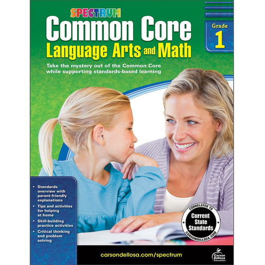 Common Core Language Arts and Math Grade 1