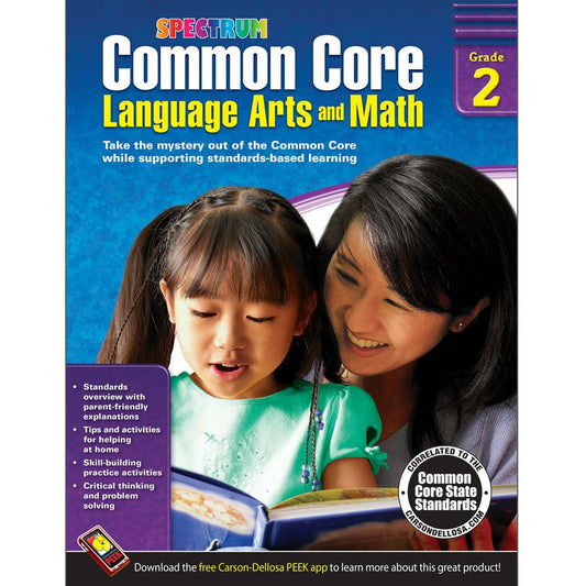 Common Core Language Arts and Math Grade 2