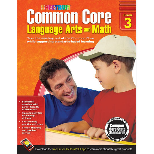 Common Core Language Arts and Math Grade 3