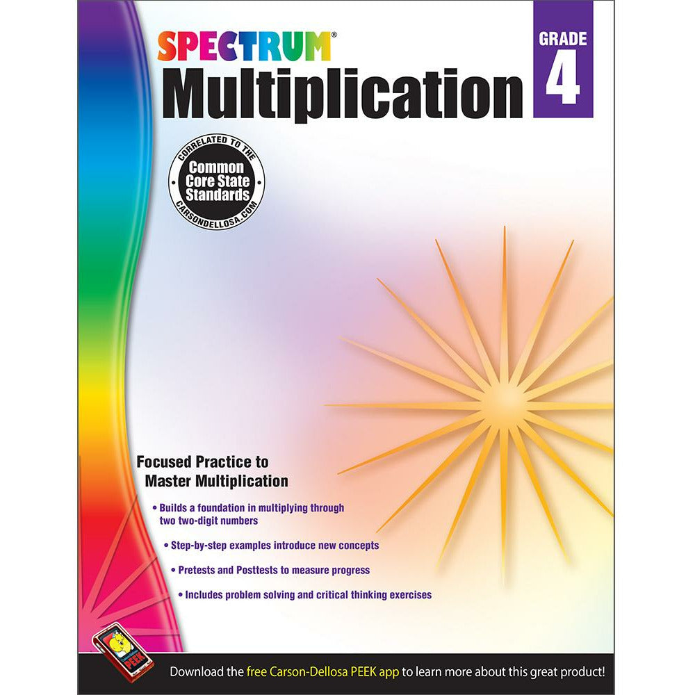 Spectrum Multiplication Grade 4