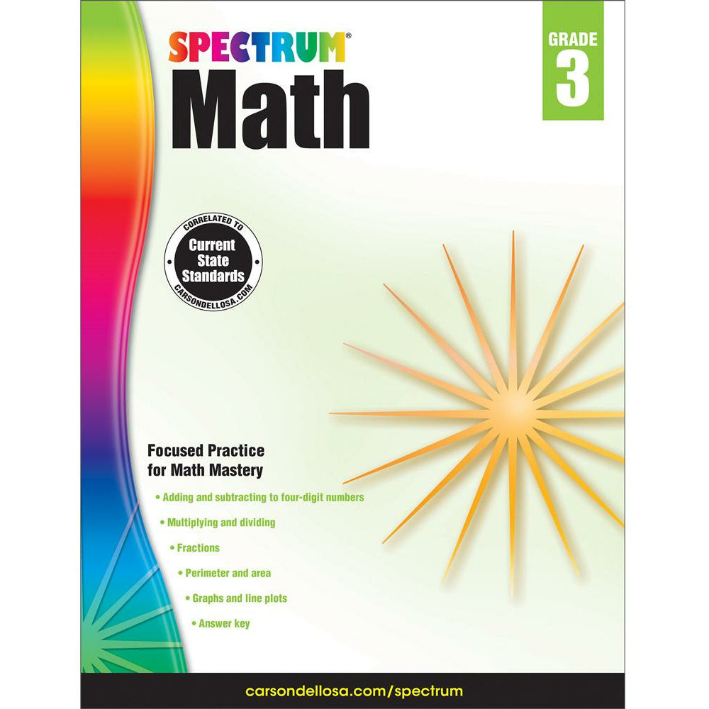 Spectrum Math Grade 3