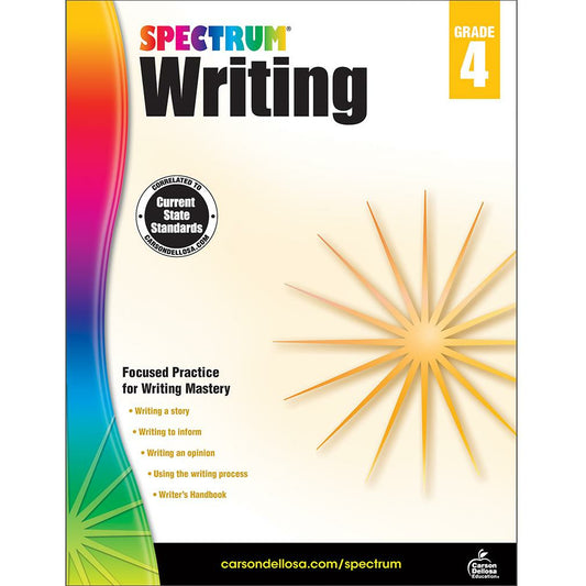 Spectrum Writing Grade 4