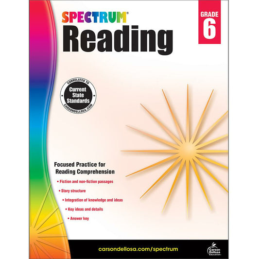 Spectrum Reading Grade 6