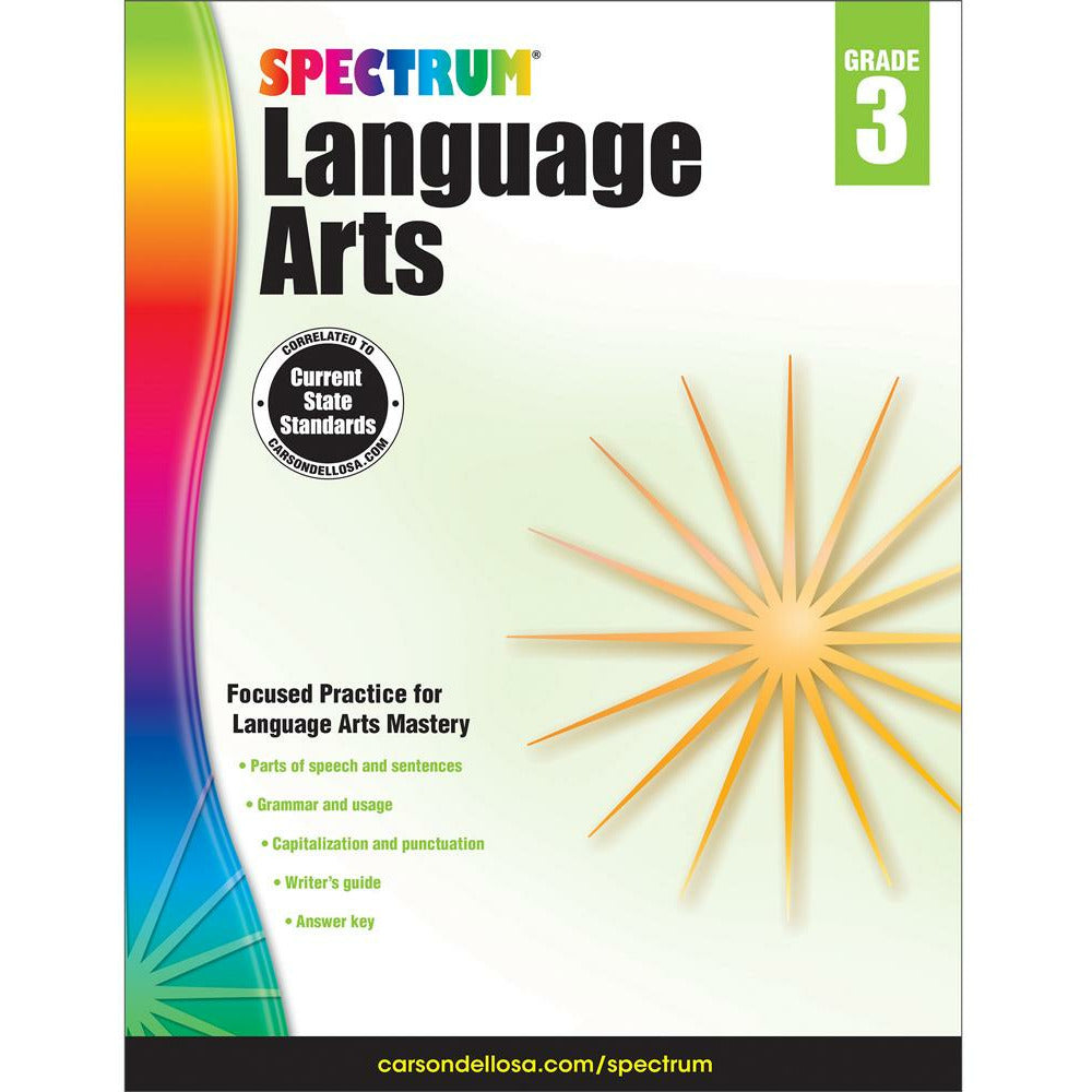 Spectrum Language Arts Grade 3