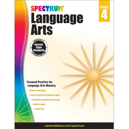 Spectrum Language Arts Grade 4