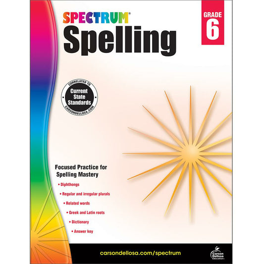 Spectrum Spelling Grade 6