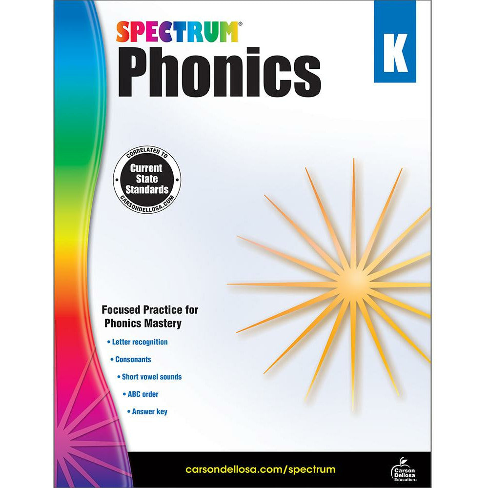 Spectrum Phonics Grade K