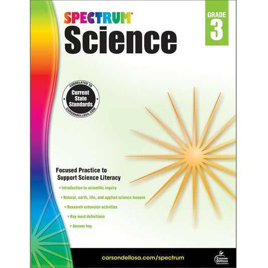 Spectrum Science Grade 3