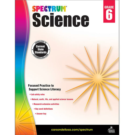 Spectrum Science Grade 6