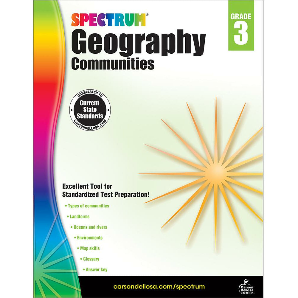 Spectrum Geography Grade 3
