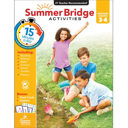 Summer Bridge Activities 3 to 4