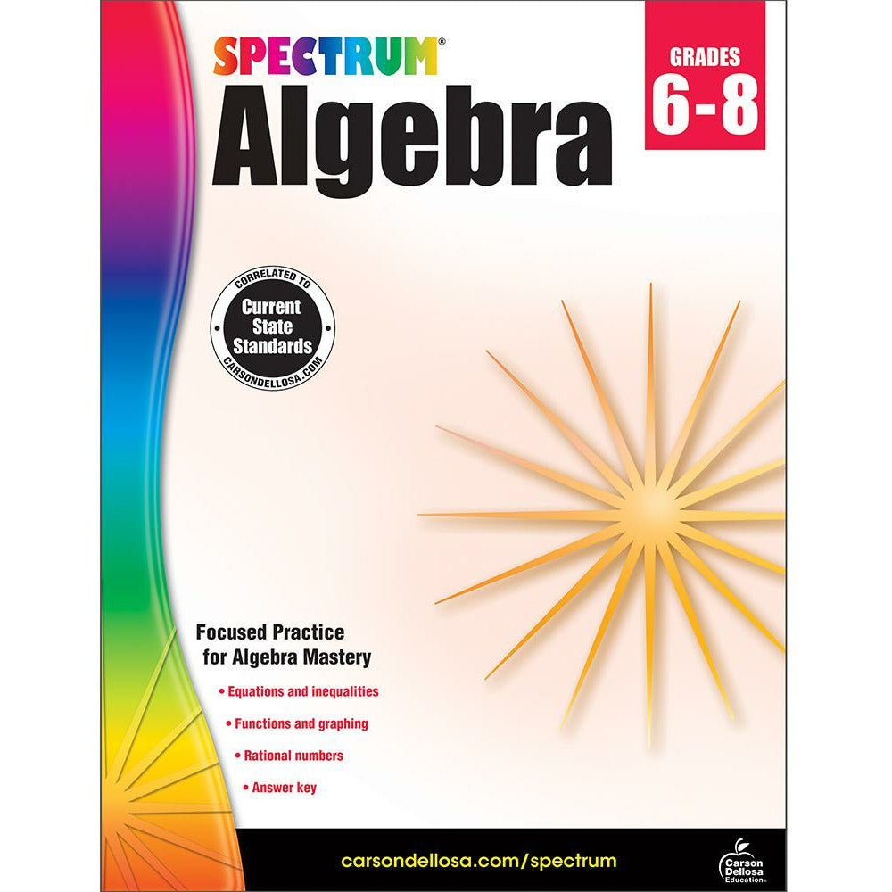 Spectrum Algebra Grades 6-8