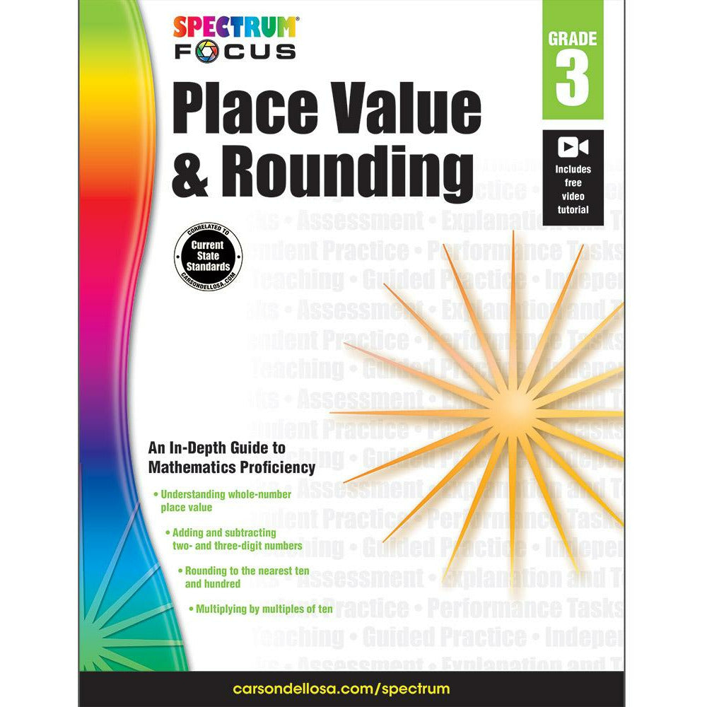 Spectrum Place Value and Rounding Grade 3