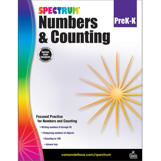 Spectrum Numbers & Counting Grades PreK-K