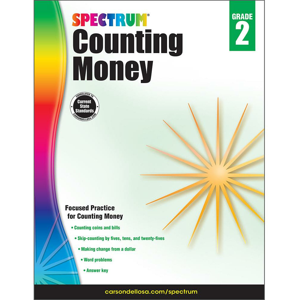 Spectrum Counting Money Grade 2