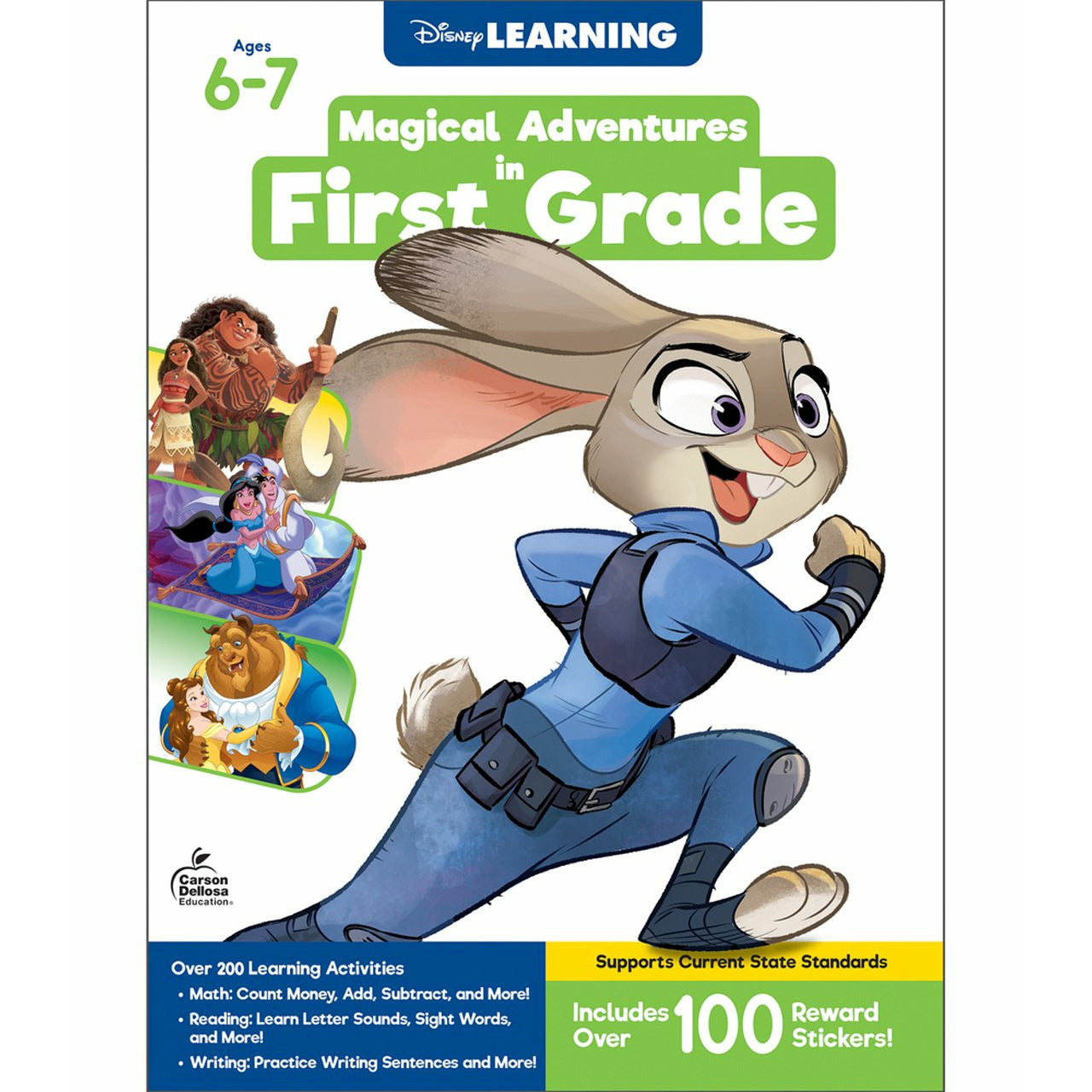 Magical Adventures in First Grade Workbook Grade 1 Paperback