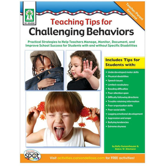 Teaching Tips for Challenging Behaviors