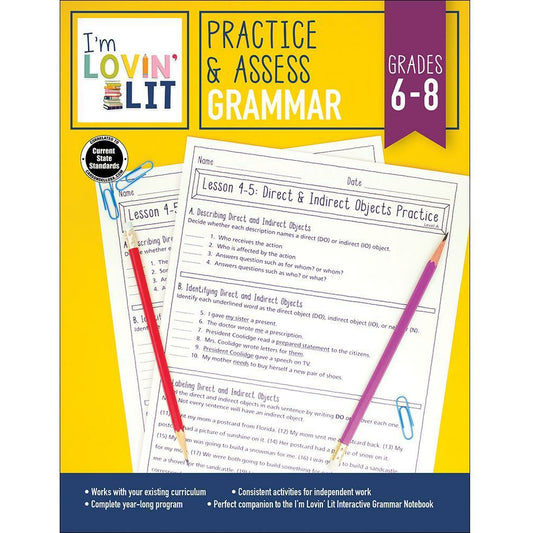 Practice & Assess: Grammar