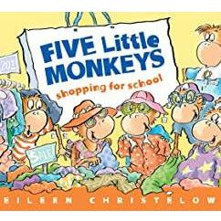 Five Little Monkeys Shopping for School
