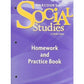Homework and Practice Book Student Edition Grade 1
