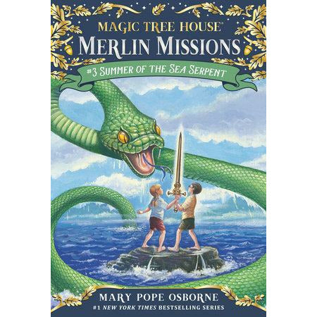 Merlin Missions #3: Summer of the Sea Serpent
