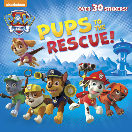Pups to the Rescue!-8X8 W/STKR