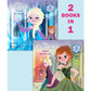 Disney Frozen: Princess Anna's Act of Love / Queen Elsa's Icy Magic (2 Books in 1)