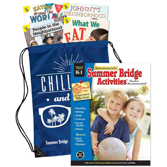 Summer Bridge Essentials Backpack Grades K to 1