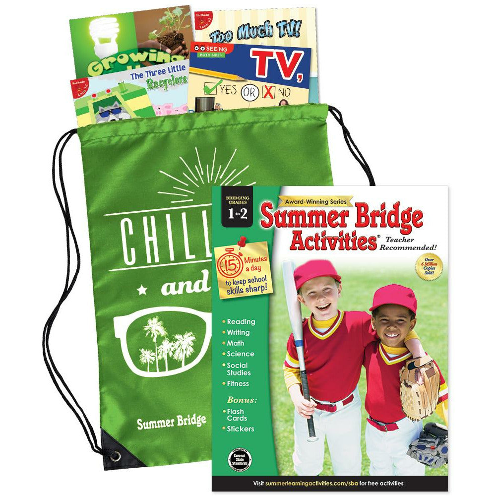Summer Bridge Essentials Backpack Grades 1 to 2