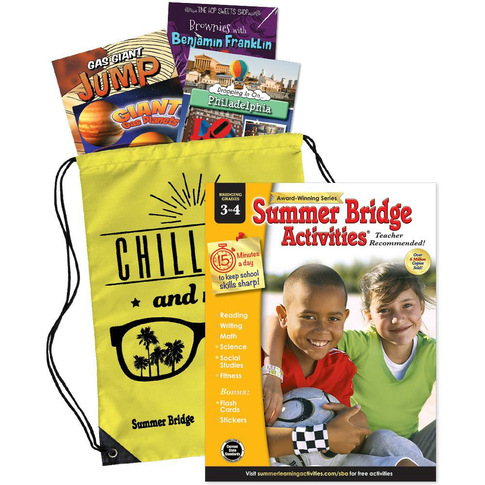 Summer Bridge Essentials Backpack Grades 3 to 4