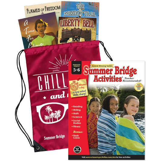 Summer Bridge Essentials Backpack Grades 5 to 6