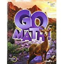 Go Math! Student Edition Grade 6 Volume 1