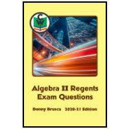 Algebra II Regents Exam Questions